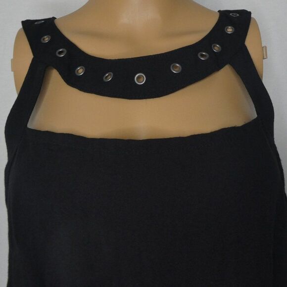 Nor Denmark Grommet Cage Cutout Little Black Dress - Picture 5 of 9